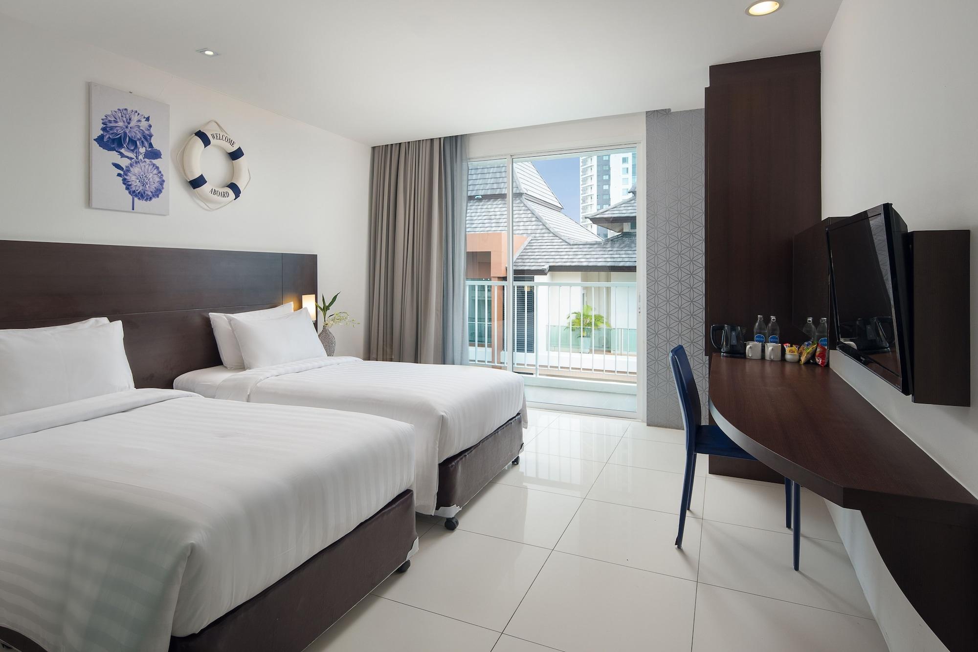 Rodina Beach Hotel Jomtien Beach Exterior foto