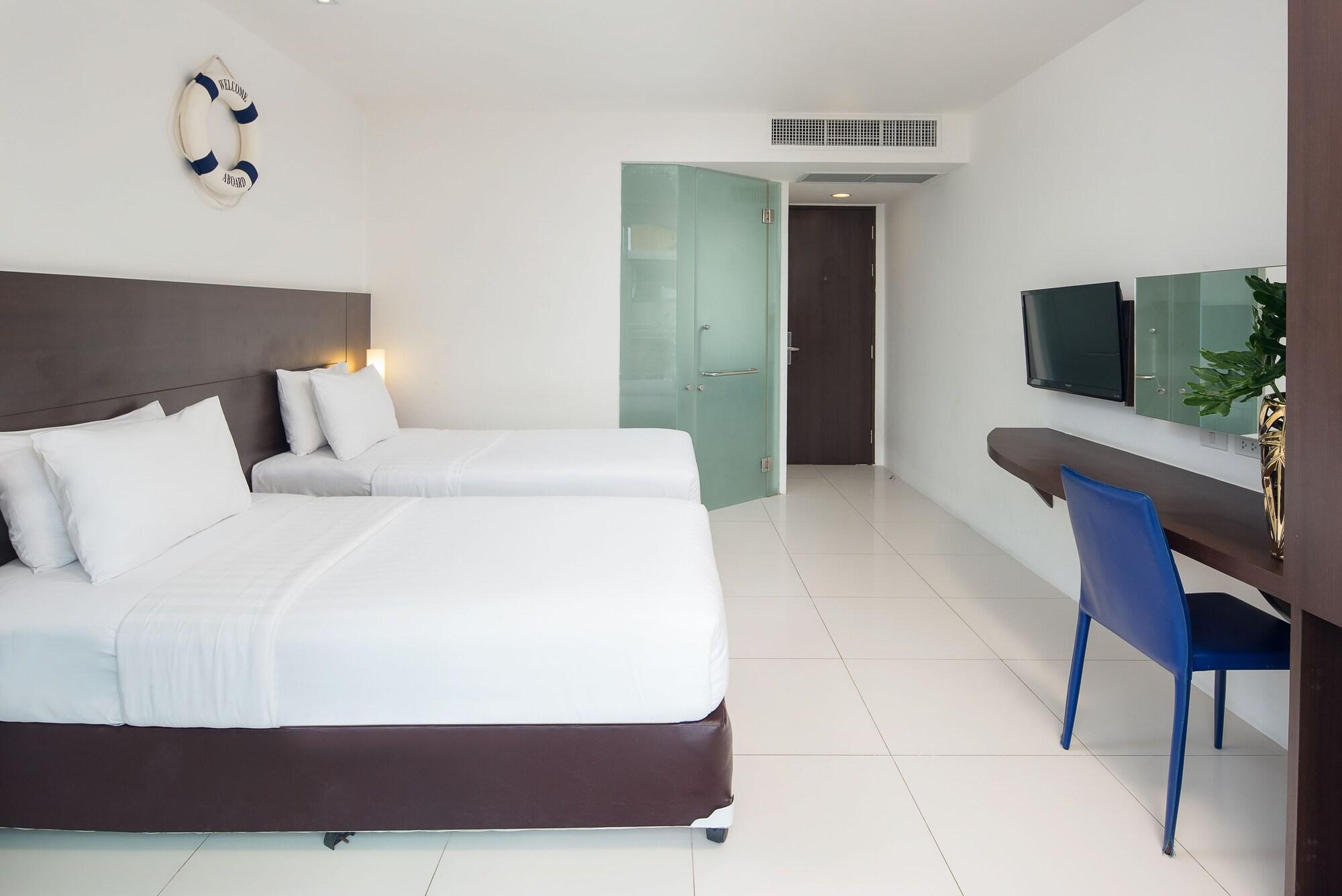 Rodina Beach Hotel Jomtien Beach Exterior foto