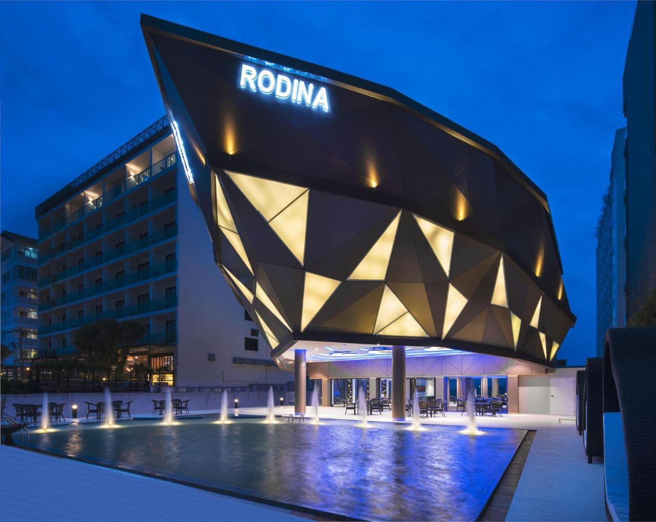 Rodina Beach Hotel Jomtien Beach Exterior foto